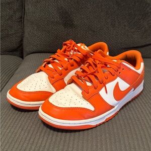 Nike Dunk Low Orange White Men’s US 11 EU 45 DV0833-114 Pre-Owned